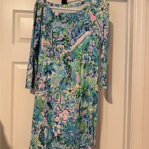 Lilly Pulitzer Multicolor Long Sleeve Dress